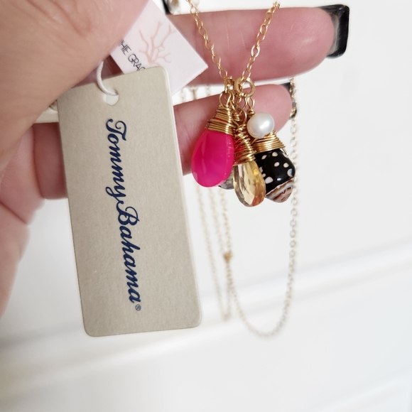 NWT - Tommy Bahama Jewel and Shell Necklace - Picture 5 of 5
